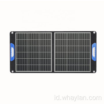 Panel surya fleksibel grosir 100W panel surya portabel